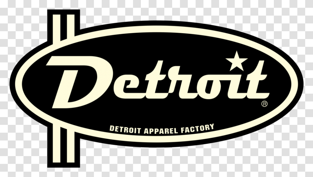 Detroit Apparel Factory, Label, Logo Transparent Png