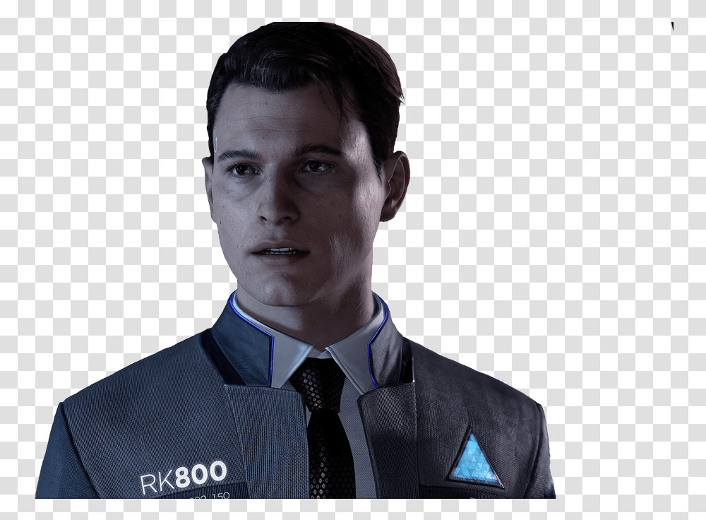 Detroit Become Human Screenshots, Tie, Accessories, Accessory, Person Transparent Png