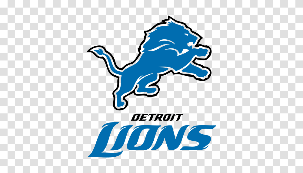 Detroit Lions American Football, Animal, Wildlife, Logo Transparent Png