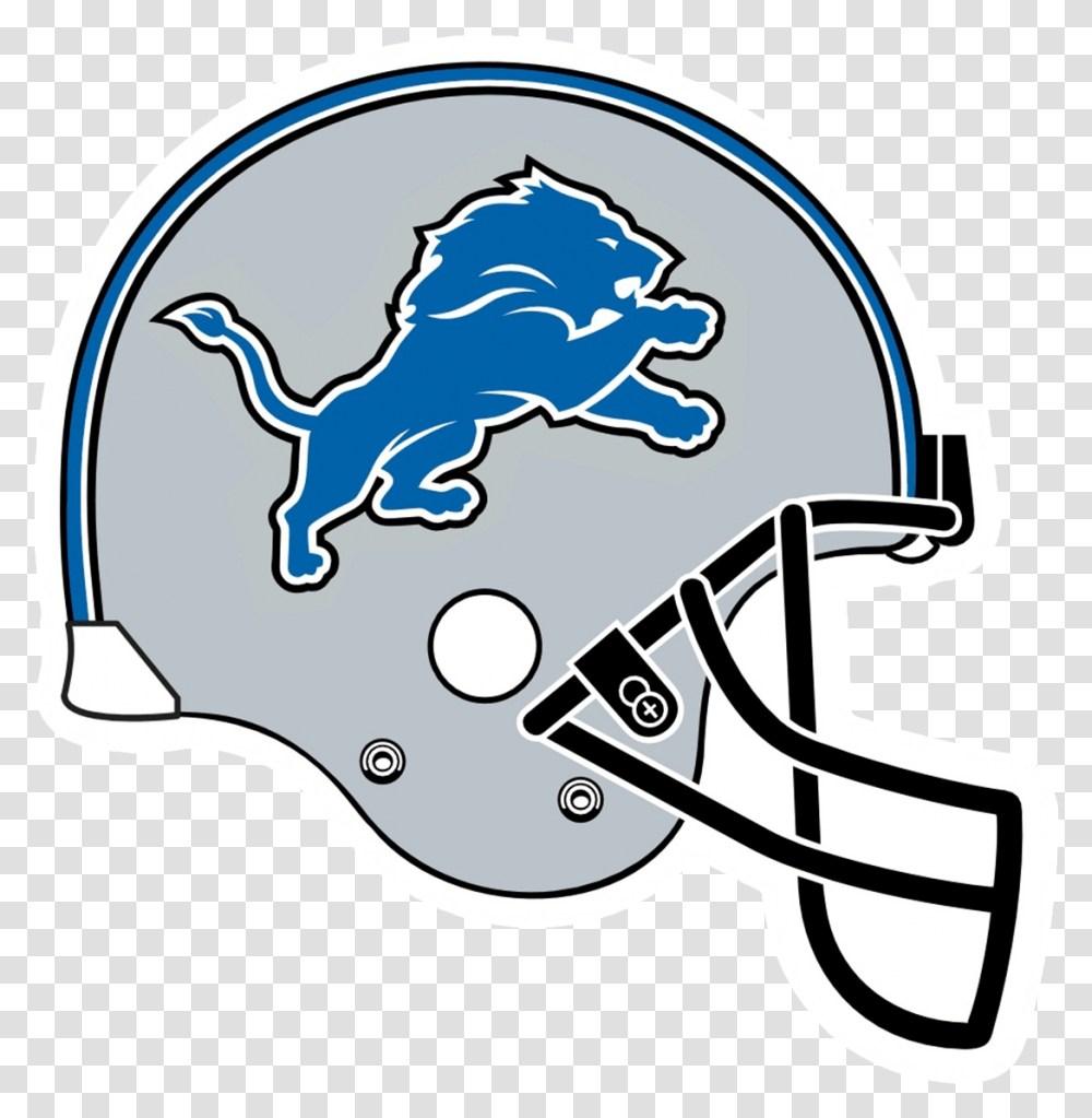 Detroit Lions Logo Detroit Lions Football Helmet, Clothing, Sport, Team Sport, American Football Transparent Png