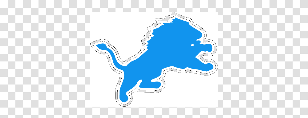 Detroit Lions Logo Stencil Image Group, Wildlife, Animal, Mammal, Outdoors Transparent Png