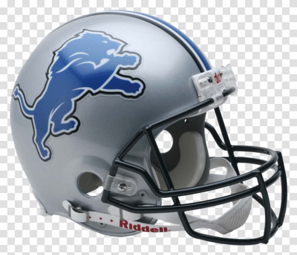 Detroit Lions Riddell Helmet, Apparel, Football Helmet, American Football Transparent Png