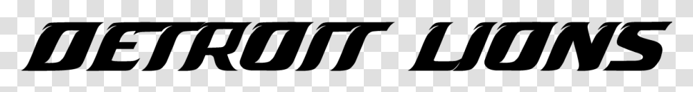 Detroit Lions Text Logo, Gray, World Of Warcraft Transparent Png