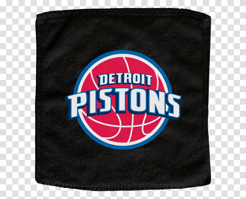 Detroit Pistons Custom Nba Basketball Rally Towel Towels Detroit Pistons, Logo, Symbol, Trademark, Clothing Transparent Png