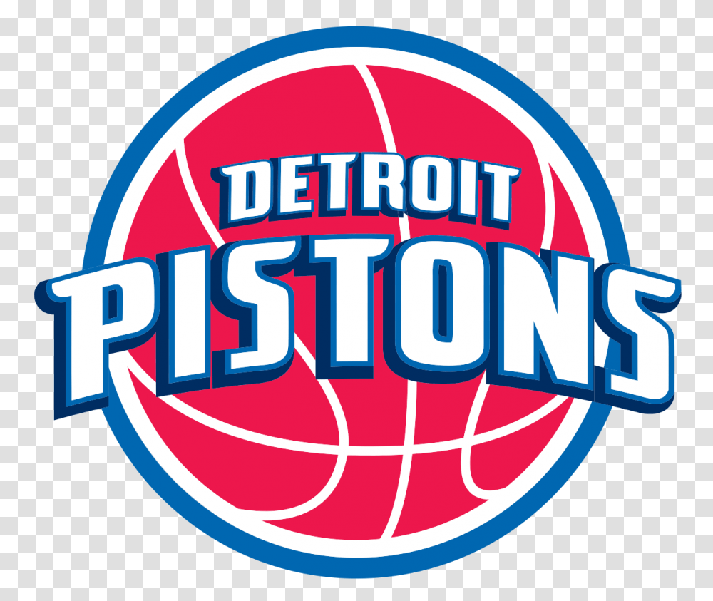 Detroit Pistons Logo, Label, Lighting Transparent Png