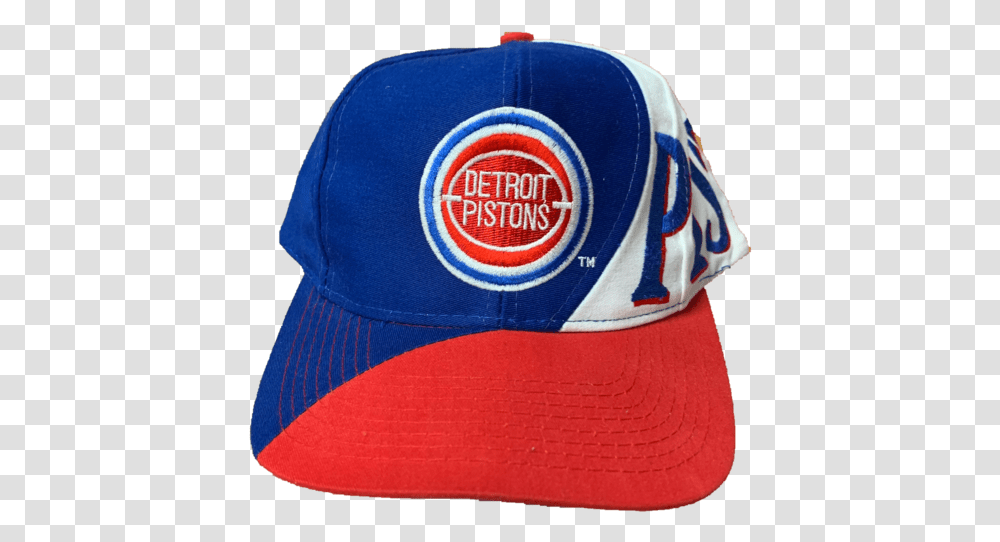 Detroit Pistons Vintage Snapback Hat - Tailgate Classics Baseball Cap, Clothing, Apparel Transparent Png
