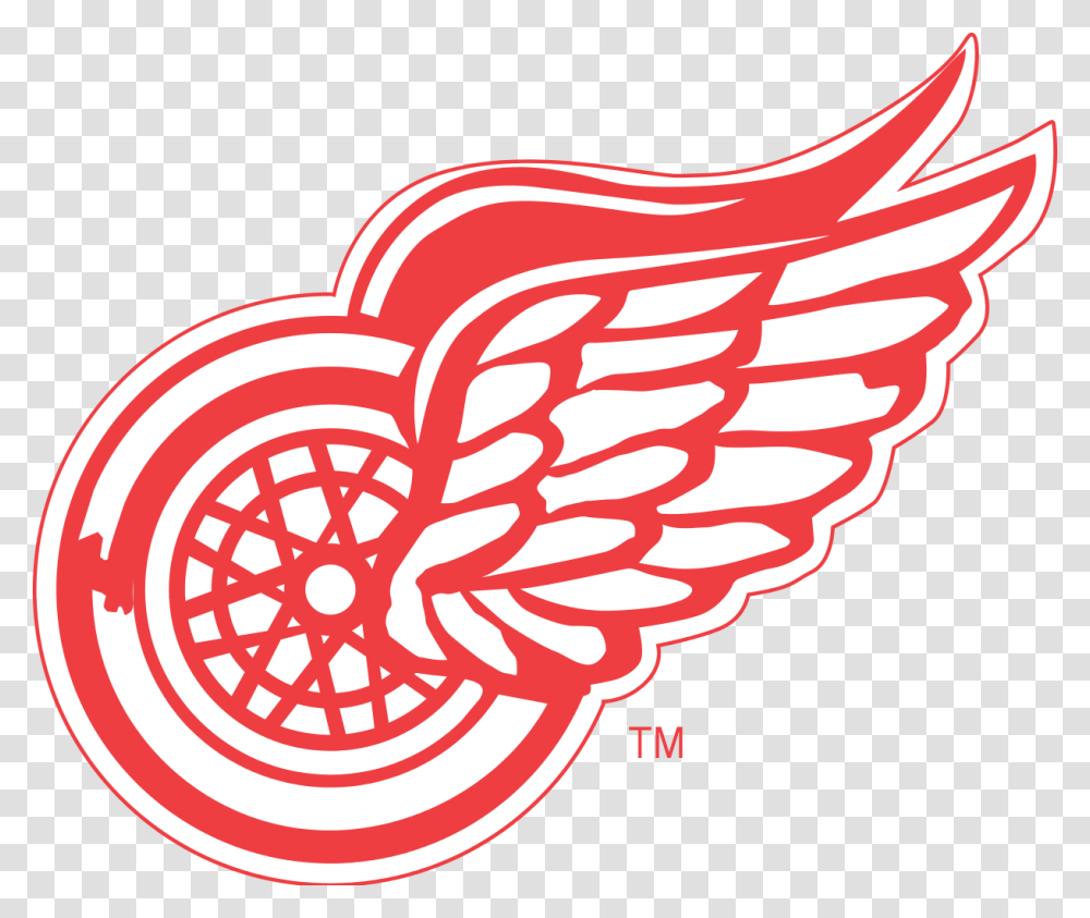 Detroit Red Wings Logo Nhl, Ketchup, Food, Trademark Transparent Png