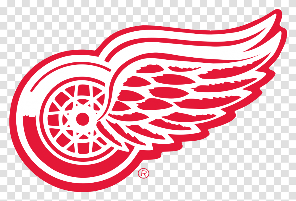 Detroit Red Wings Logo Small Download Detroit Red Wings Logo Small, Label, Interior Design Transparent Png