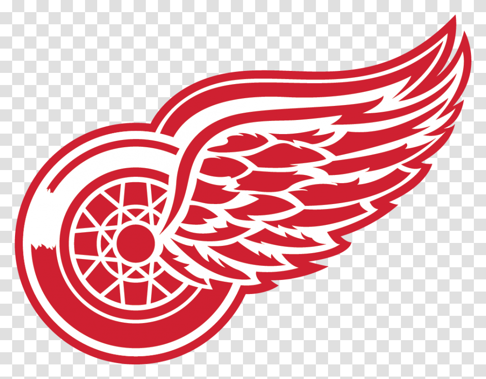 Detroit Red Wings Logo, Label, Ketchup Transparent Png