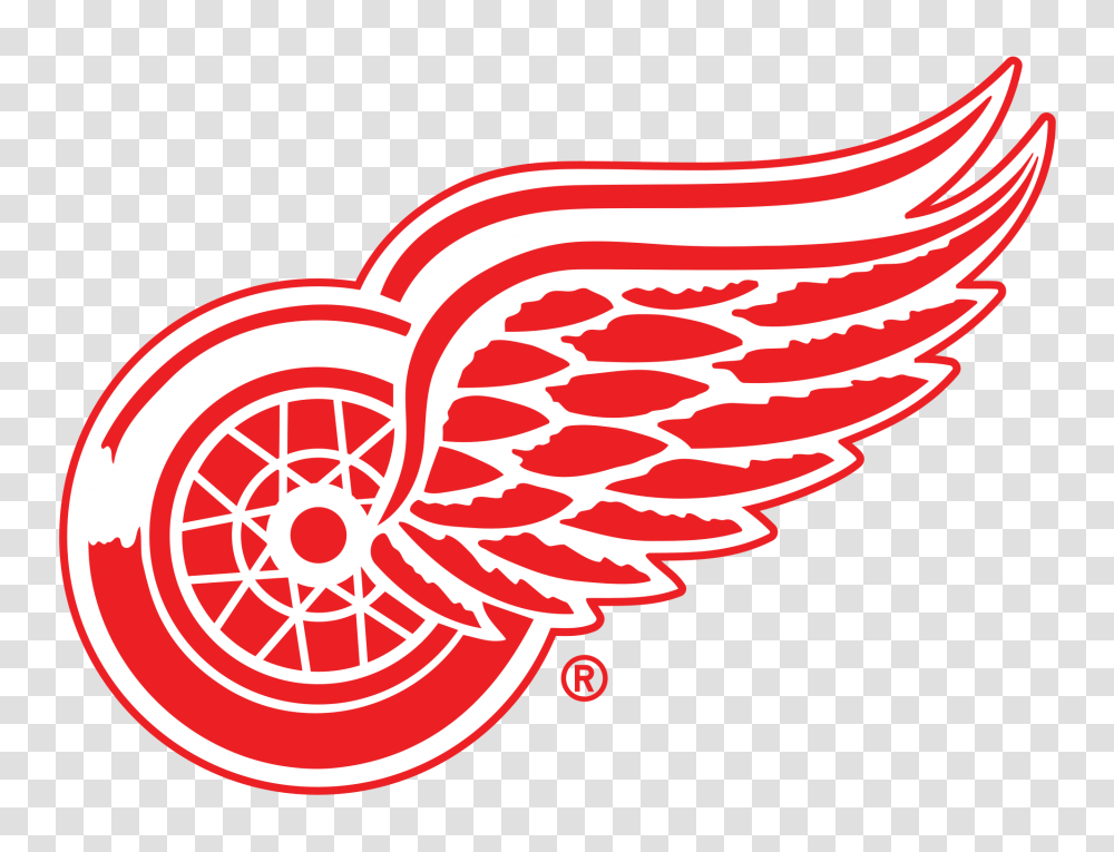 Detroit Red Wings Logos, Ketchup, Food, Label Transparent Png