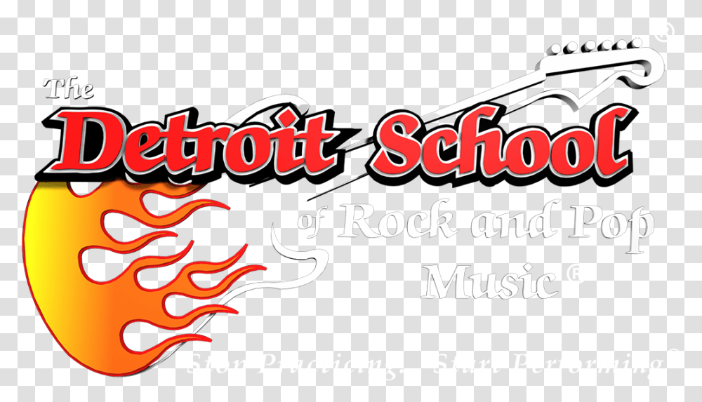 Detroit School Of Rock And Pop Music Clip Art, Text, Label, Alphabet, Paper Transparent Png
