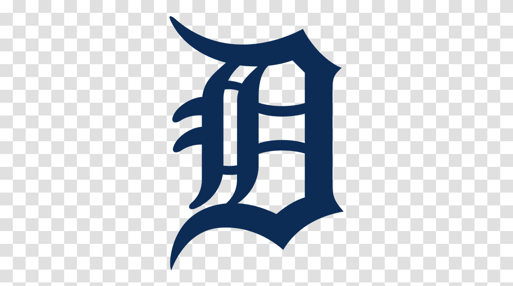 Detroit Tigers 2018 Logo, Alphabet, Number Transparent Png