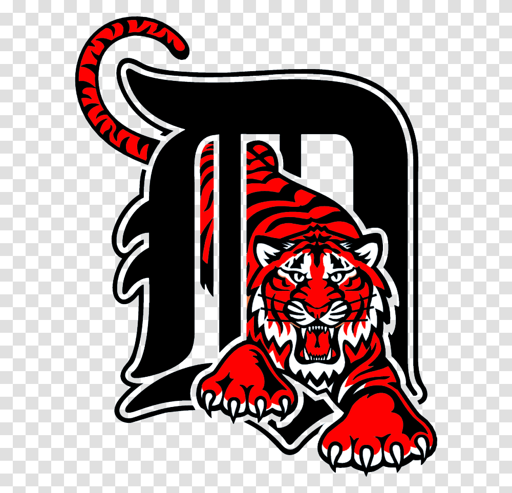 Detroit Tigers Logo 2017, Label, Apparel Transparent Png