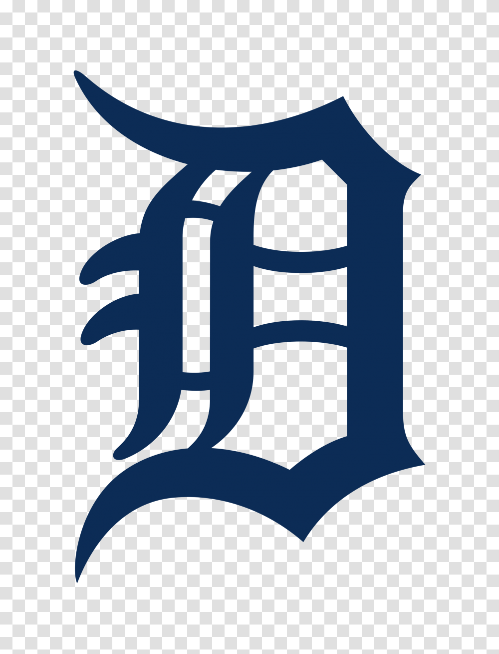 Detroit Tigers Logo Vector, Apparel, Paper Transparent Png