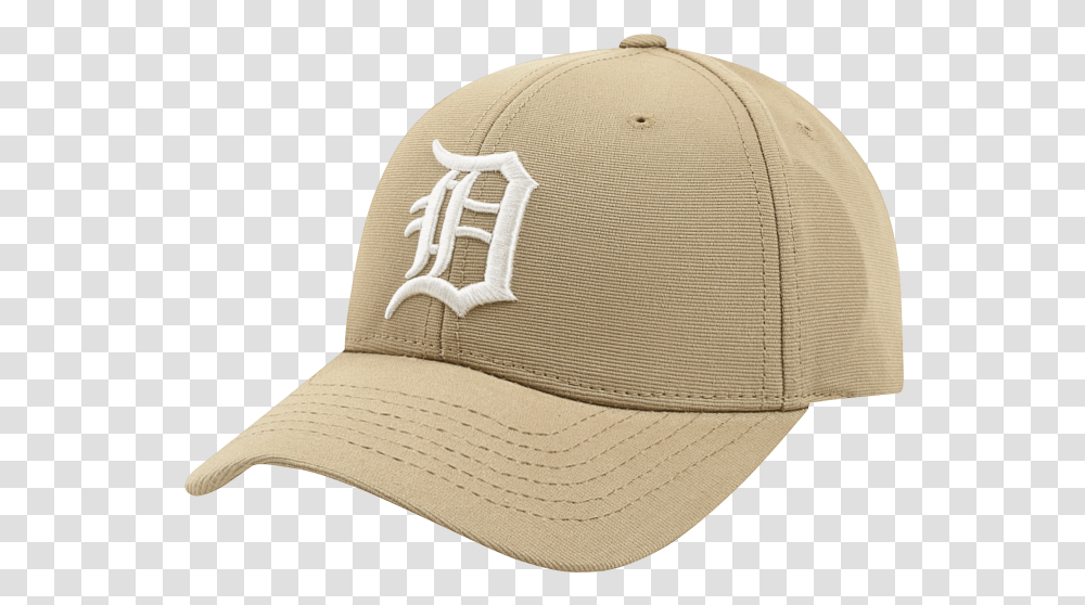 Detroit Tigers Ottoman Adjustable Cap Baseball Cap, Clothing, Apparel, Hat, Khaki Transparent Png