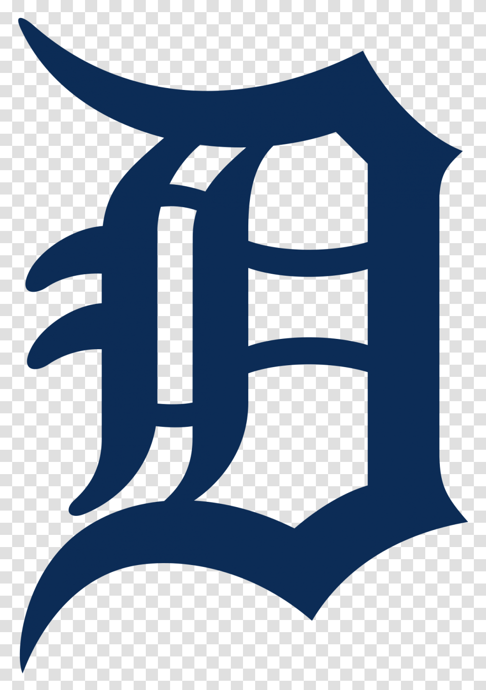 Detroit Tigers, Alphabet, Number Transparent Png