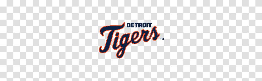 Detroit Tigers Wordmark Logo Sports Logo History, Dynamite, Label Transparent Png