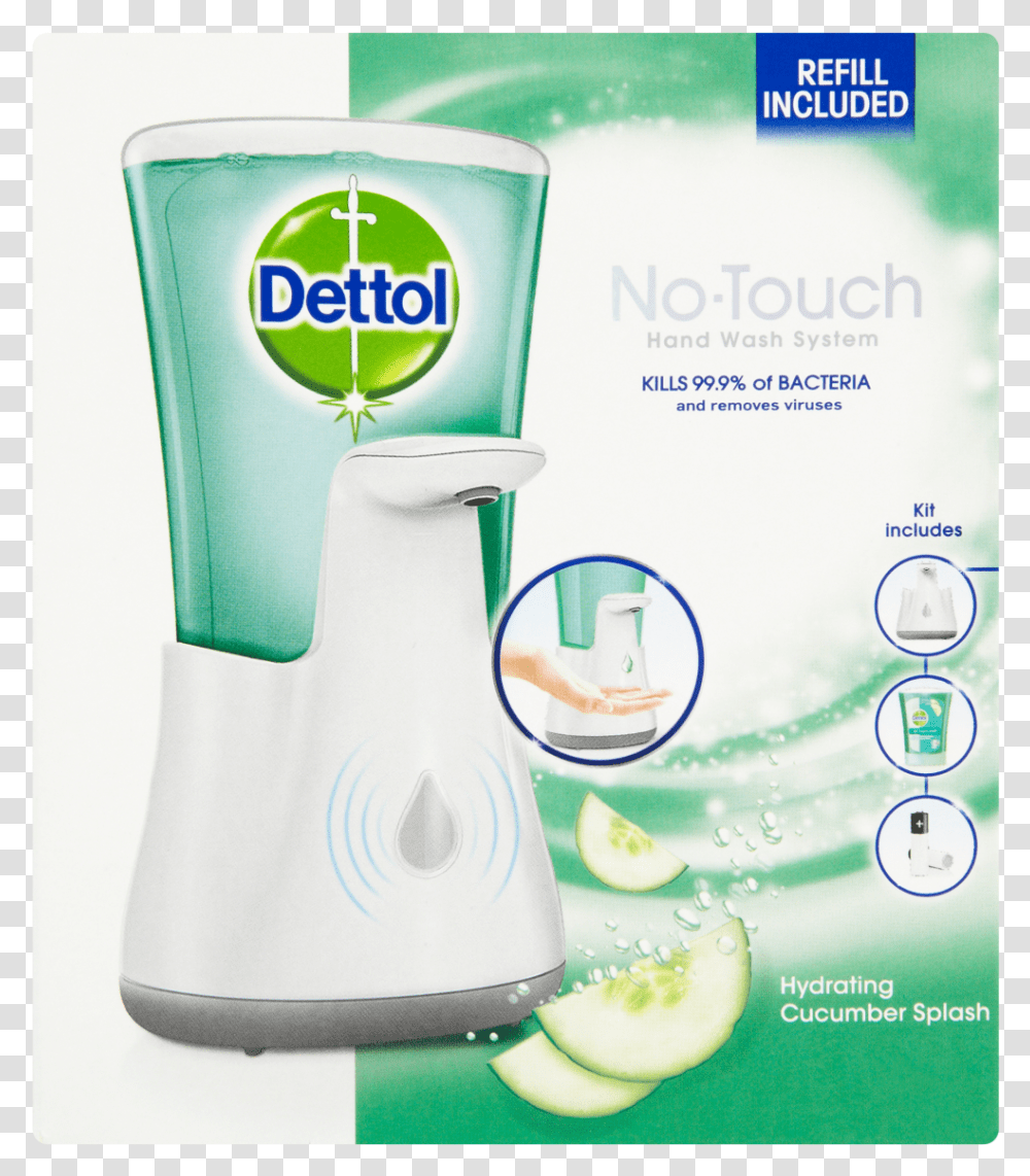 Dettol No Touch Antibacterial Hand Wash Dettol No Touch Hand Wash System Asda, Appliance, Mixer Transparent Png