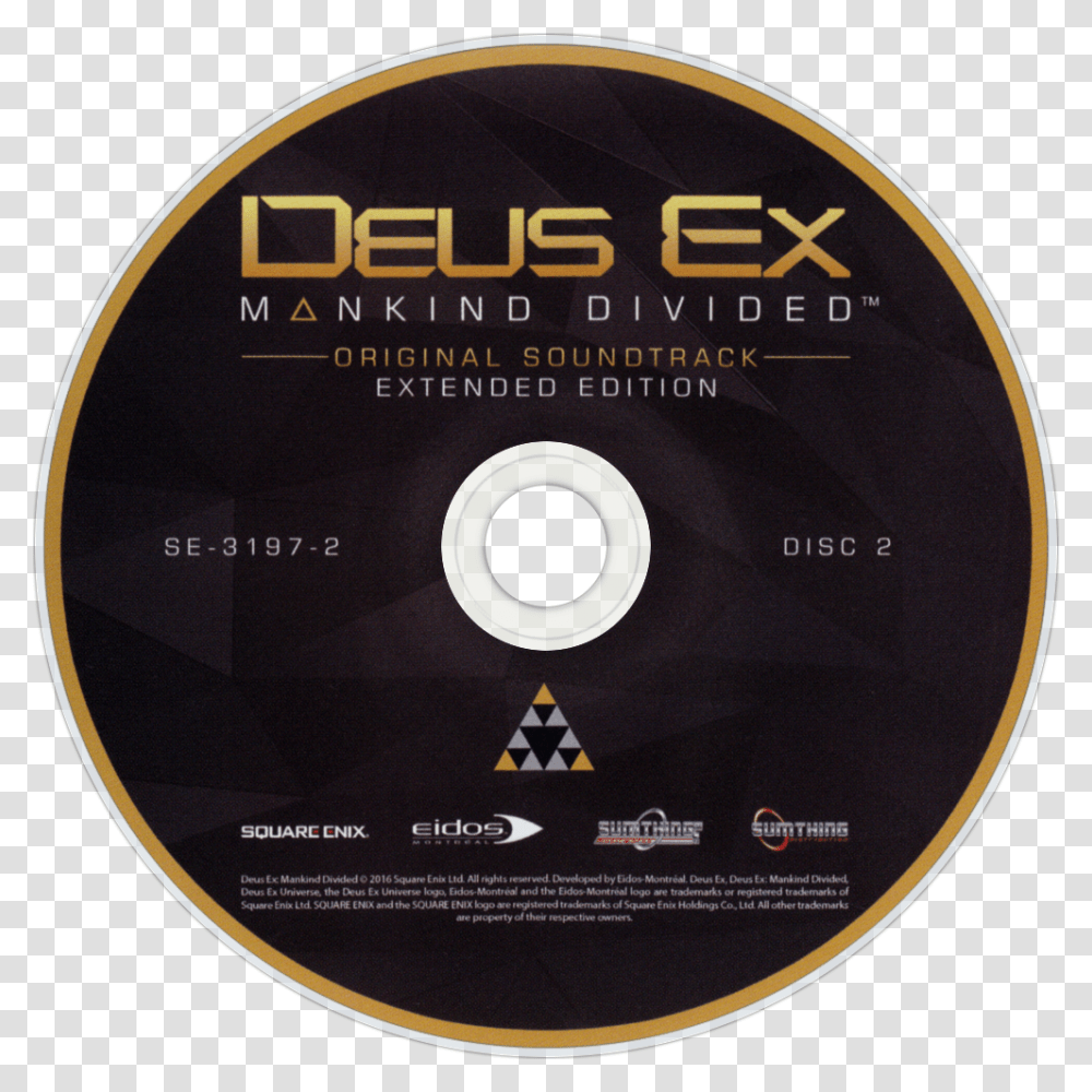 Deus Ex Human Revolution, Disk, Dvd Transparent Png