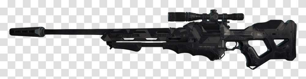 Deus Ex Human Revolution Sniper Rifle, Gun, Weapon, Weaponry, Armory Transparent Png