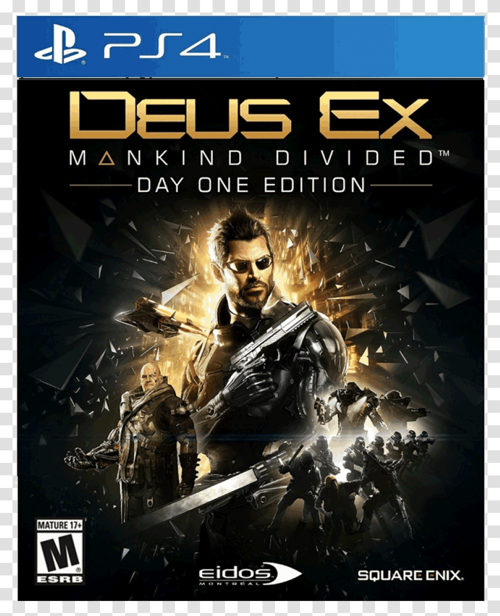 Deus Ex Mankind Divided Deus Ex Mankind Divided, Advertisement, Poster, Flyer, Paper Transparent Png