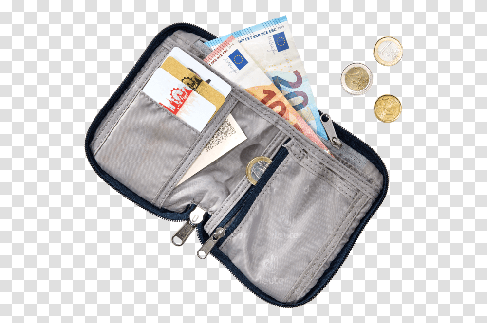 Deuter Zip Wallet, Accessories, Accessory, Money, Coin Transparent Png