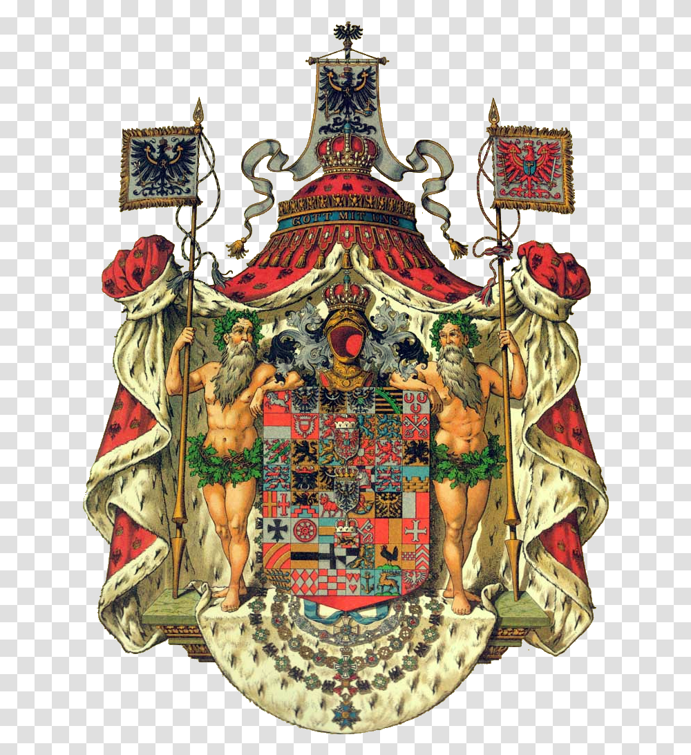 Deutsches Reich Knigreich Preussen House Of Hohenzollern Coat Of Arms, Temple, Architecture, Building, Shrine Transparent Png