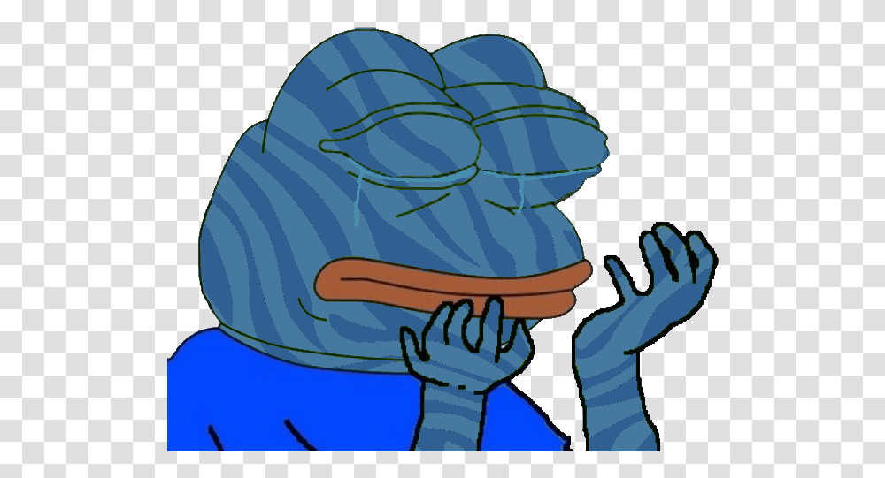 Devastated Pepe, Animal, Hand, Statue Transparent Png