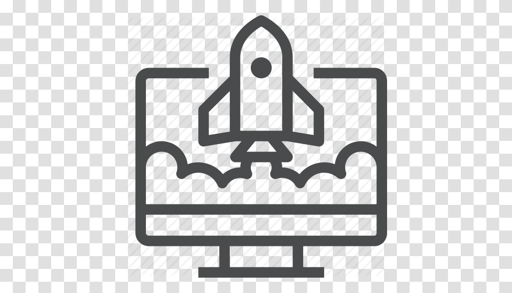 Development Launch New Rocket Spaceship Website Icon, Shopping Cart Transparent Png