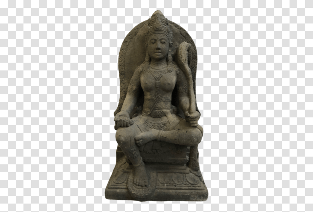 Devi Sri Sitting Antique Statue Augusta Savage Gamin C, Person, Human, Sculpture Transparent Png