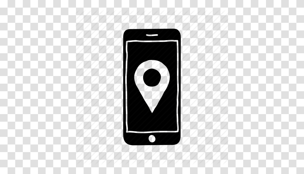 Device Directions Iphone Location Mobile Screen Smartphone, Electronics, Ipod, Shooting Range, IPod Shuffle Transparent Png
