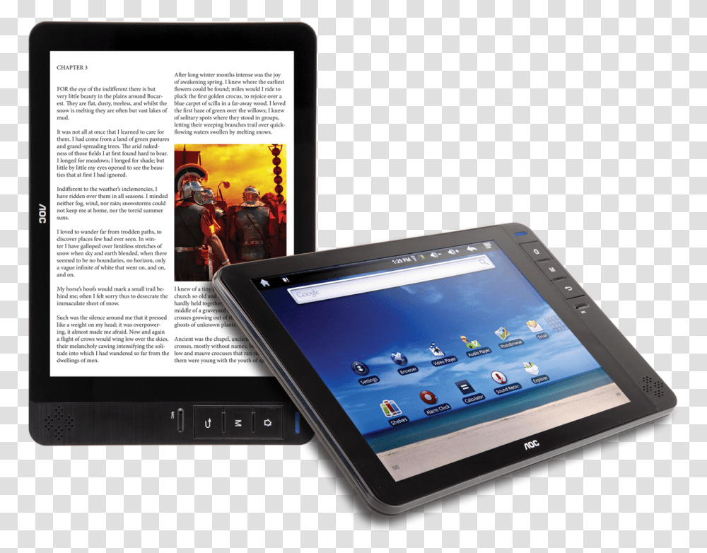 Device Type Tablets Manufacturer Aoc Model Tablet Computer, Electronics, Person, Human, Surface Computer Transparent Png