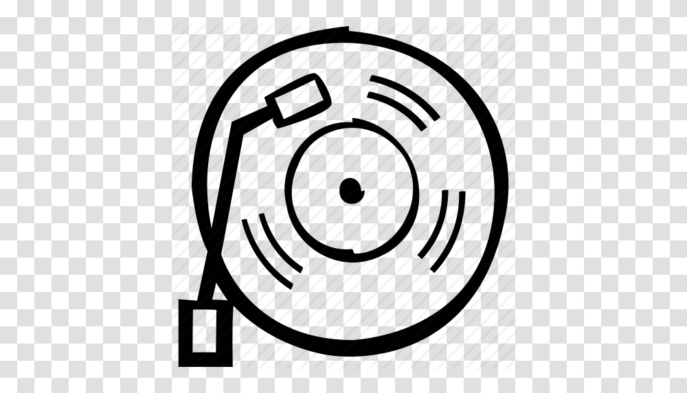 Devices Dj Music Turntable Vynil Icon, Shooting Range, Electronics Transparent Png