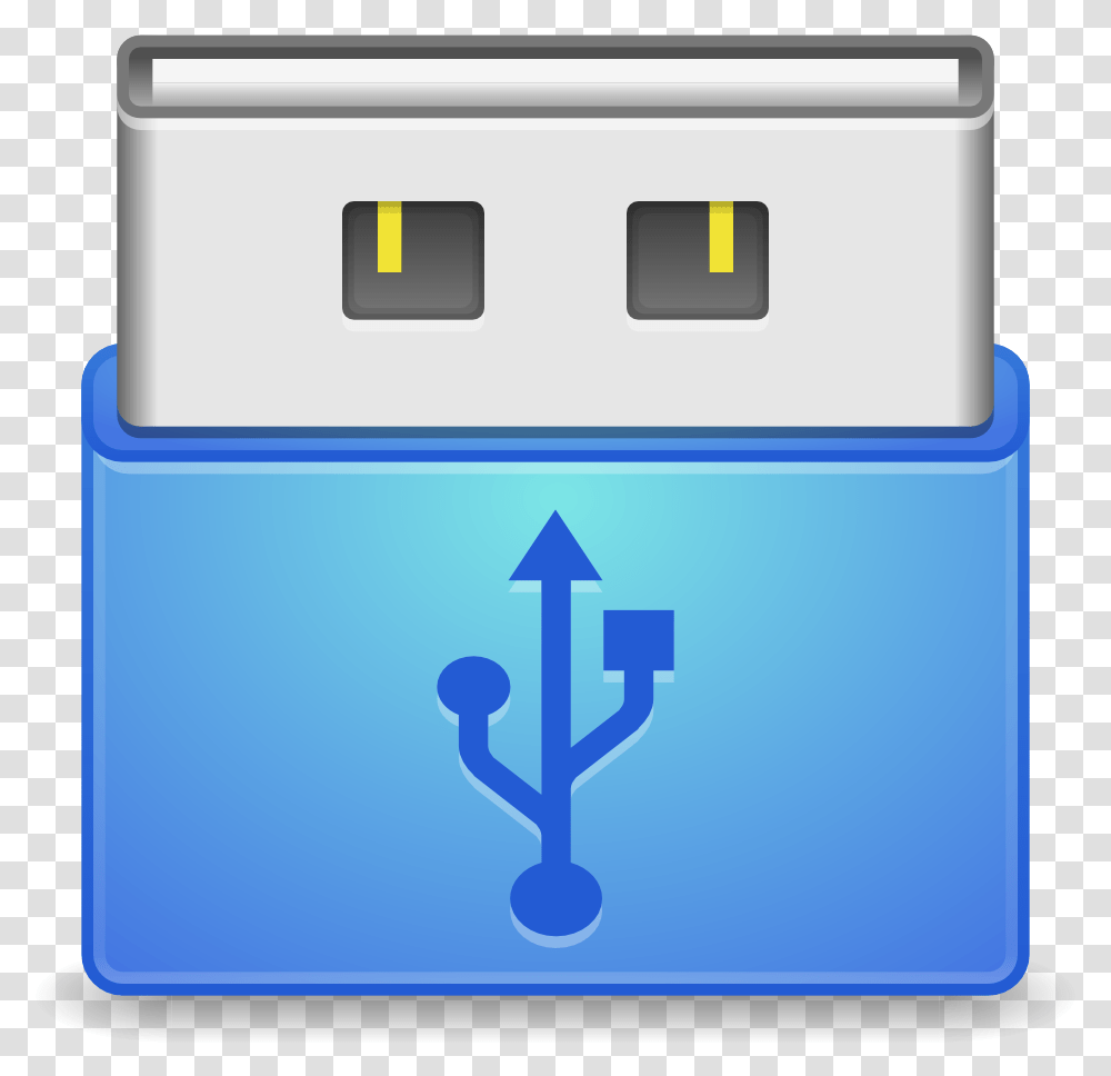 Devices Drive Removable Media Usb Icon 18f4550 Usb, Mailbox, Letterbox, Hook, First Aid Transparent Png