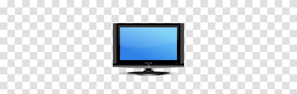 Devices Video Television Icon Oxygen Iconset Oxygen Team, Monitor, Screen, Electronics, Display Transparent Png