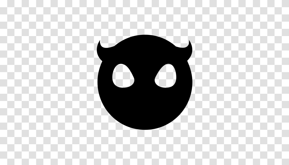 Devil Emoji Emoticon Icon With And Vector Format For Free, Gray, World Of Warcraft Transparent Png