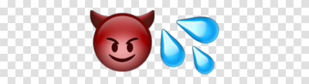 Devil Evil Red Emoji Iphone Ios Red Devil Emoji Iphone Transparent Png