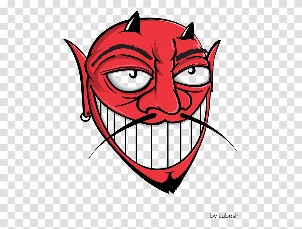 Devil Face Cartoon Devil Face, Mask, Dynamite, Bomb, Weapon Transparent Png