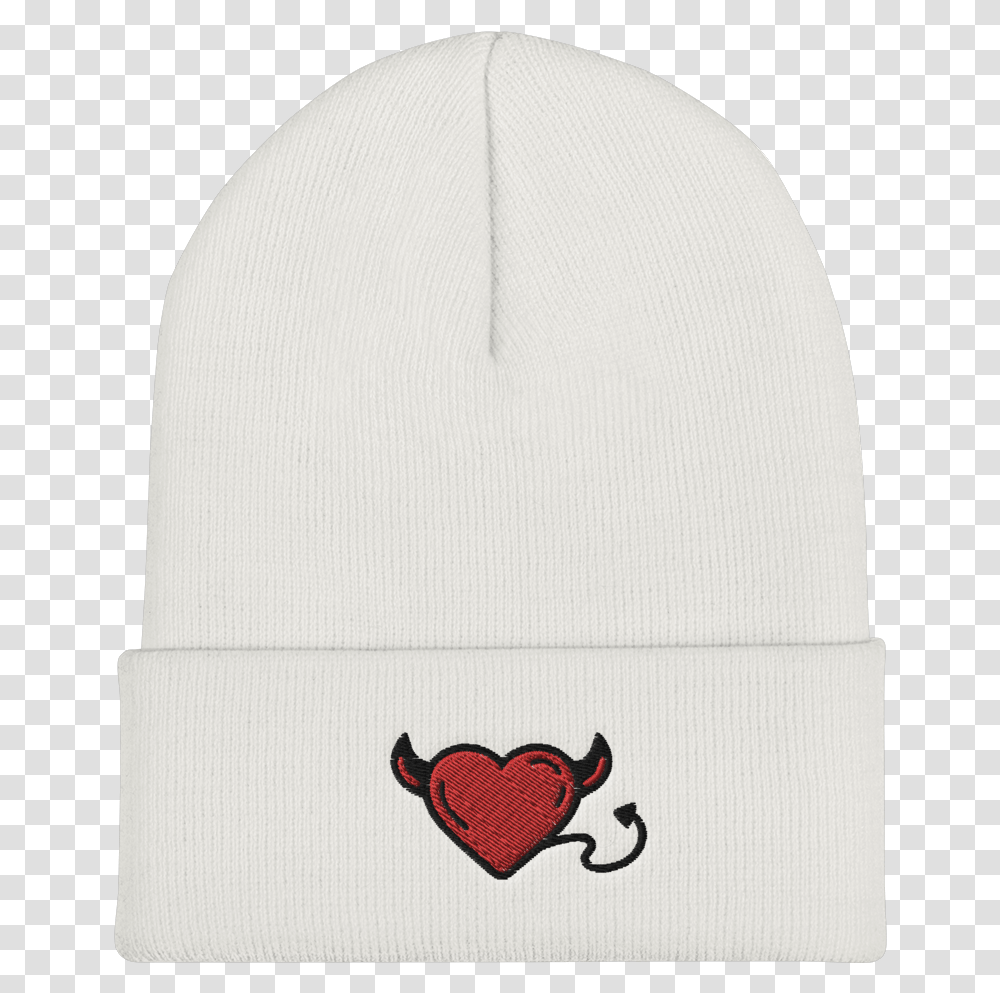 Devil Heart Beanie Siarts Beanie, Clothing, Apparel, Hat, Rug Transparent Png