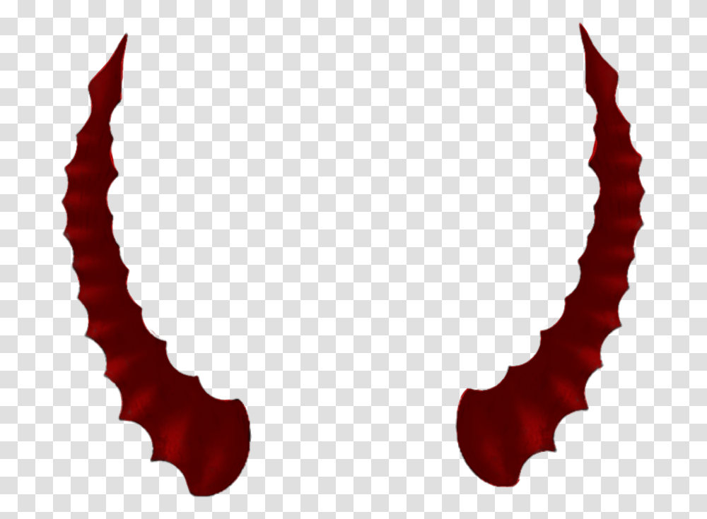 Devil Horn Clipart Black Realistic Devil Horns, Person, Human, Maroon Transparent Png