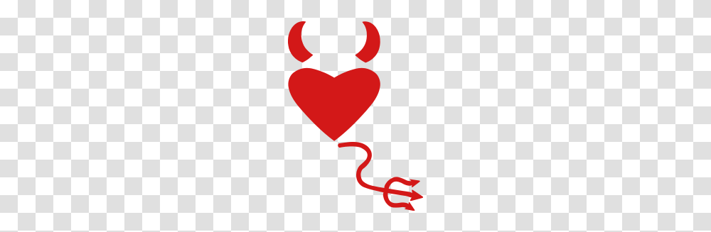 Devil Horns Loadtve, Heart, Cushion Transparent Png