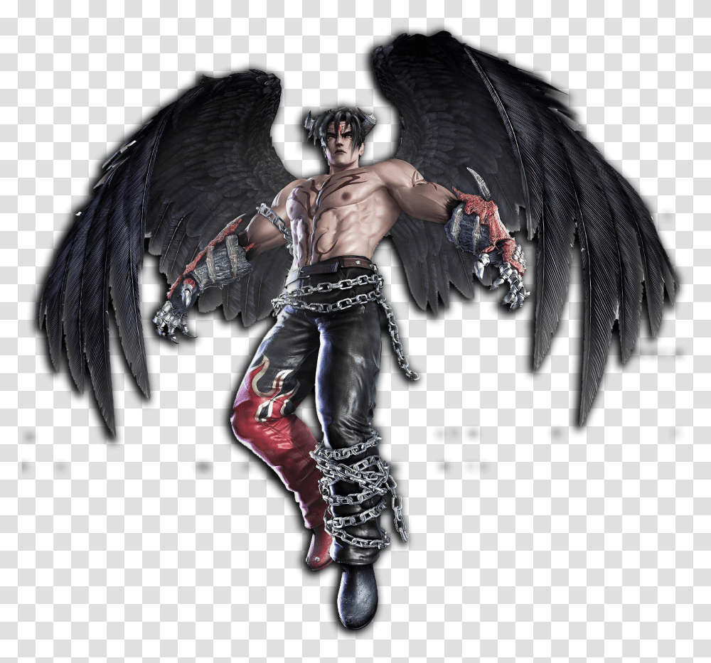 Devil Jin Kazama, Person, Human, Dragon Transparent Png