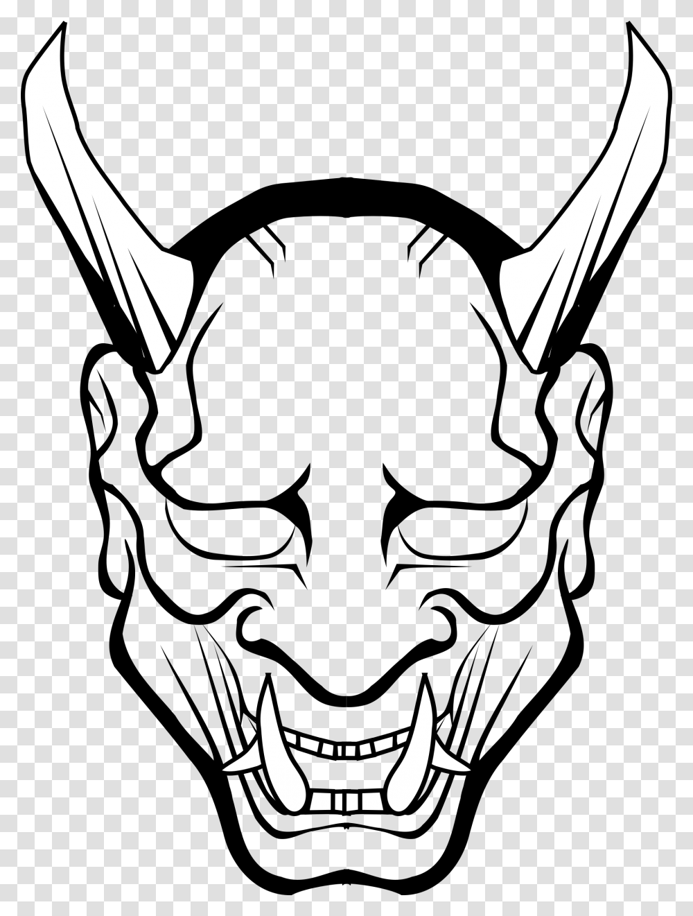 Devil Masks Mask Evil Demon Halloween Hell, Stencil, Batman Logo, Emblem Transparent Png