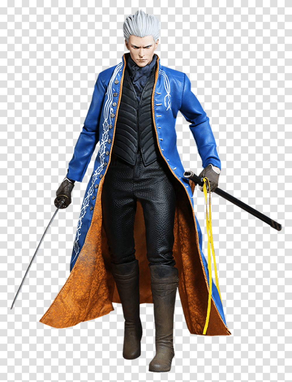Devil May Cry Iii, Person, Coat, Overcoat Transparent Png