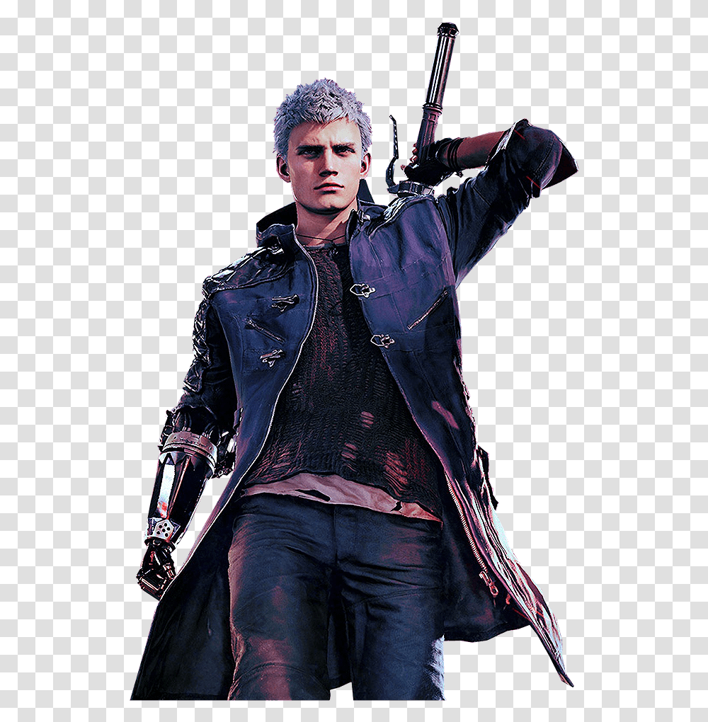 Devil May Cry Nero, Sleeve, Jacket, Coat Transparent Png