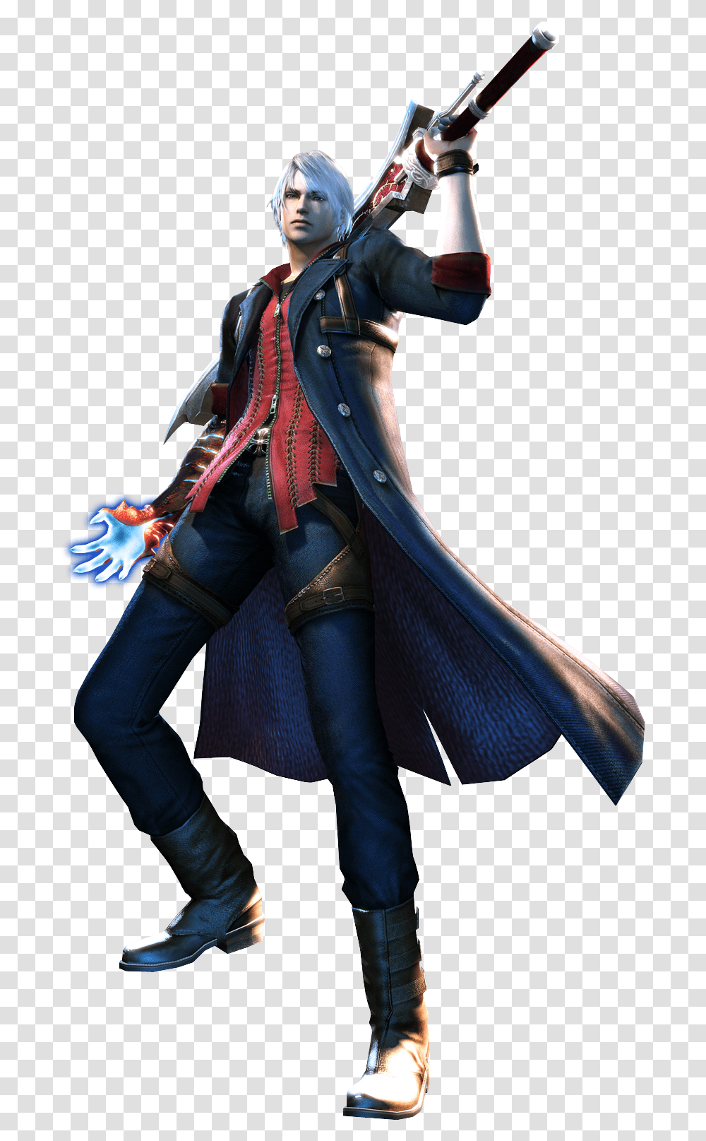Devil May Cry Vergil And Nero Download Download, Costume, Cape, Person Transparent Png