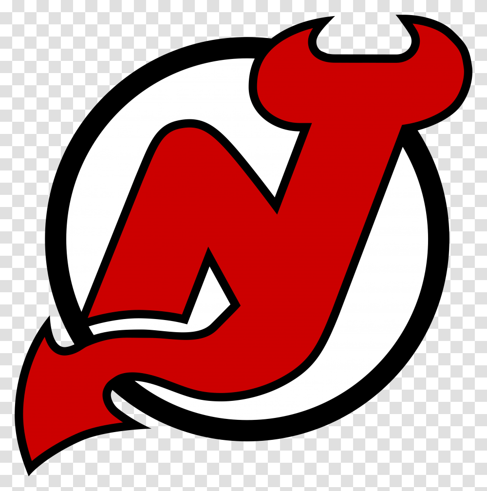 Devil Name Logos New Jersey Devils Logo, Text, Alphabet, Symbol, Trademark Transparent Png