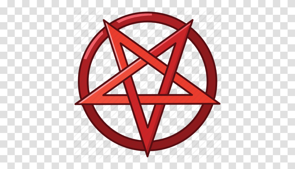 Devil Pagan Pentagram Satan Satanic Satanism Star Icon, Star Symbol Transparent Png