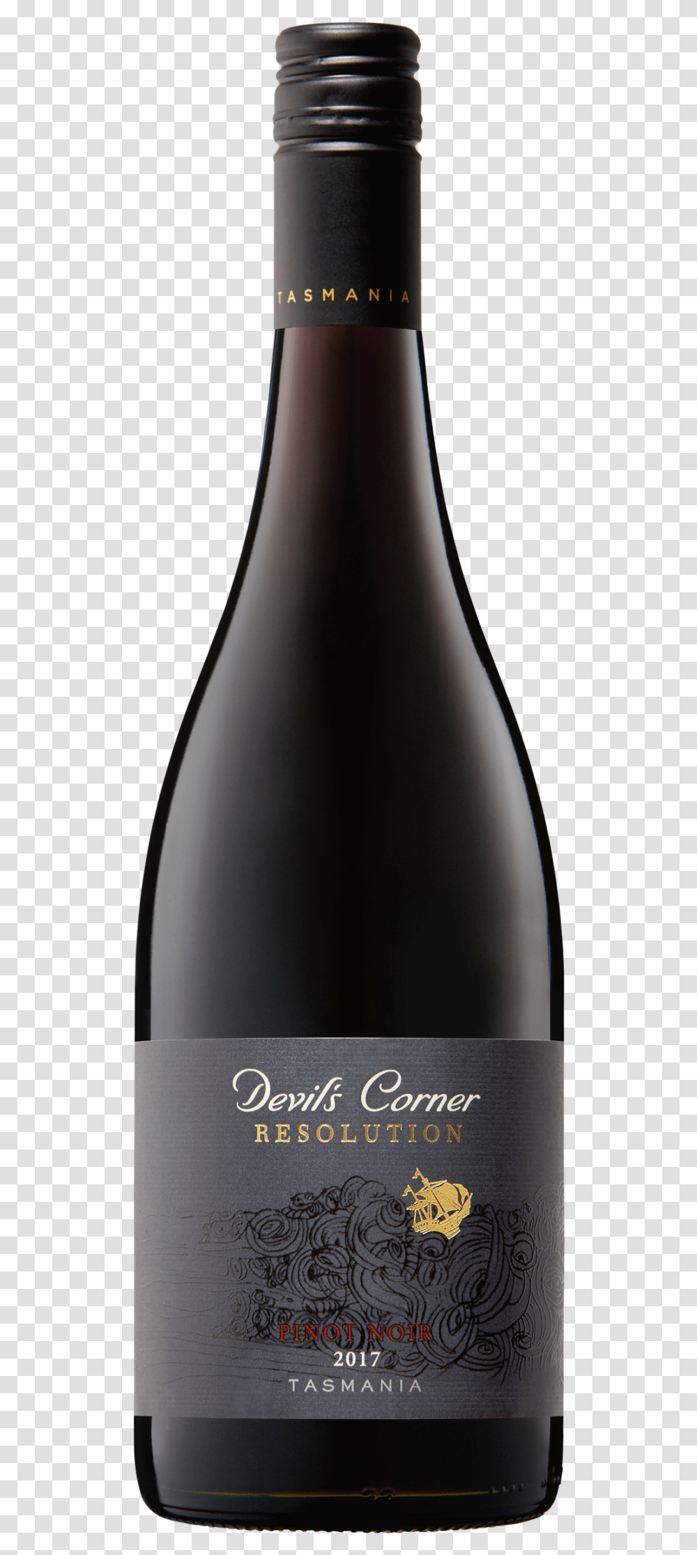 Devil's Corner Resolution Pinot Noir, Alcohol, Beverage, Drink, Wine Transparent Png