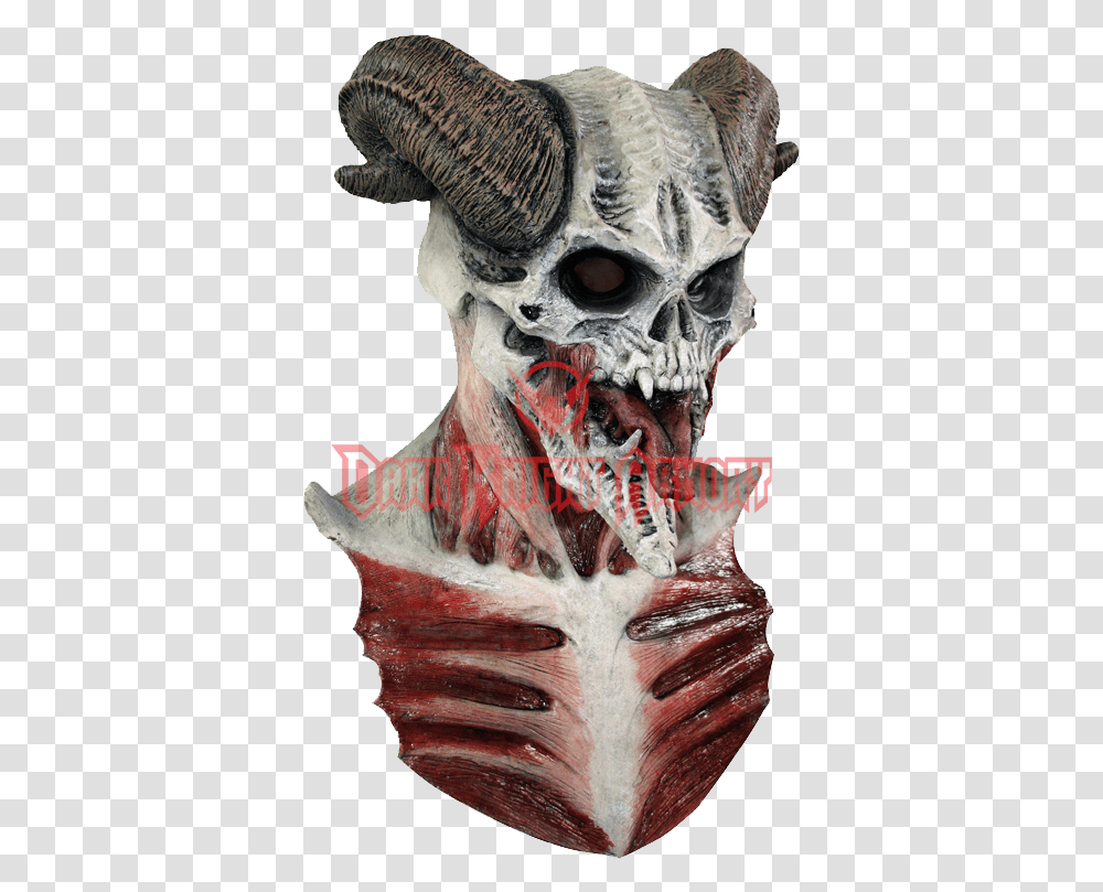 Devil Skull Mask Devil Skull Halloween Mask, Alien, Soil, Ornament Transparent Png